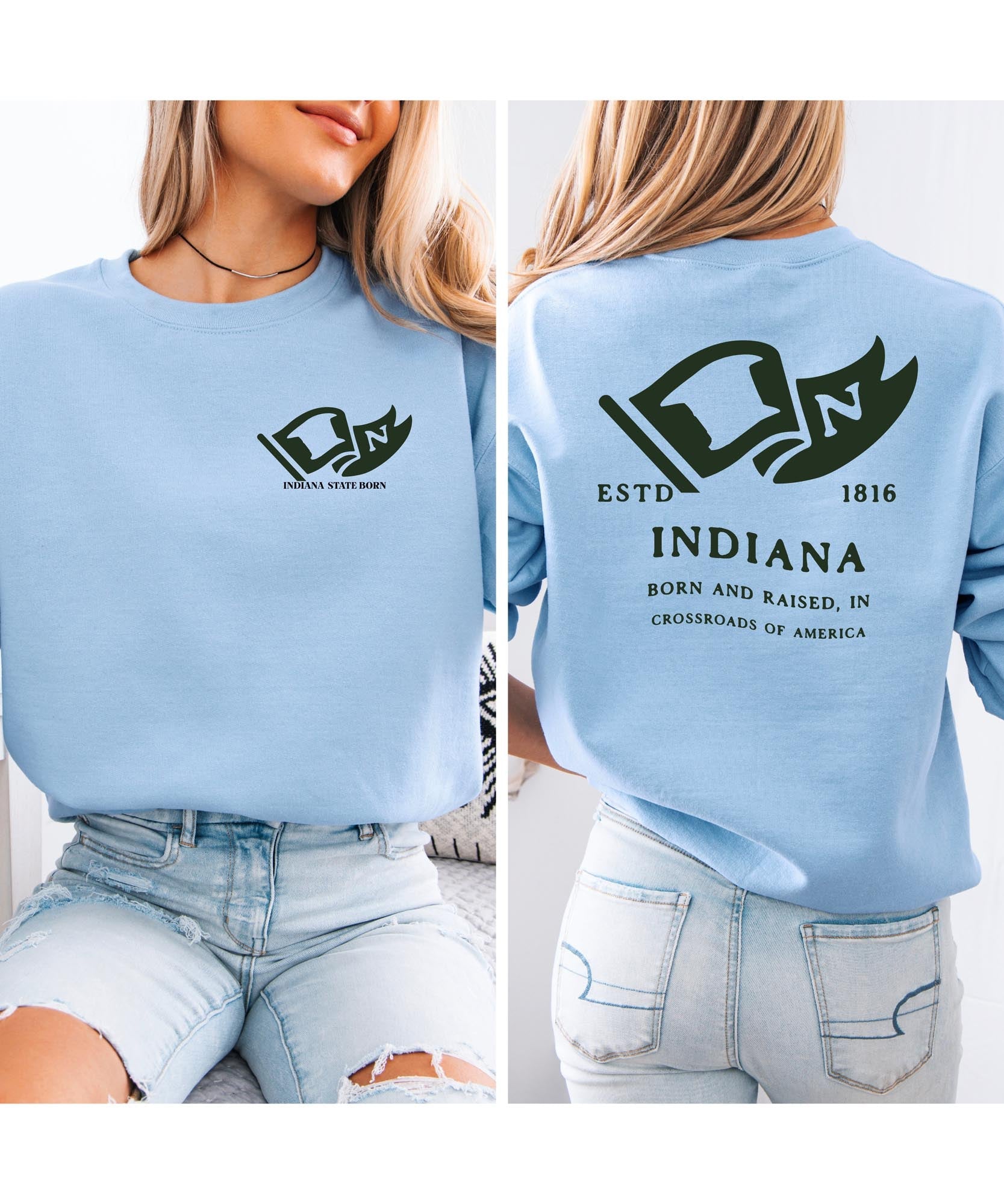 Born and Raised State Sweatshirt