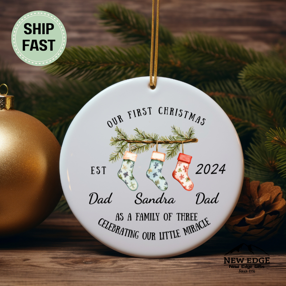 Ceramic Ornament, 4 Shapes