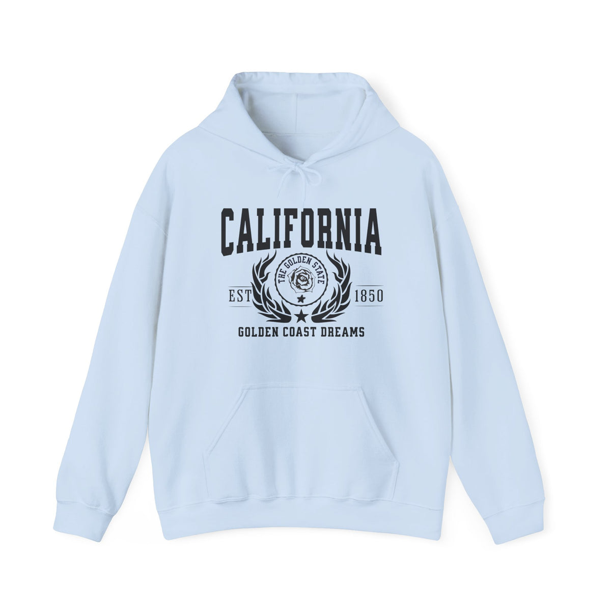 California State Legacy Hoodie – "Golden Coast Dreams" Unisex Sweatshirt
