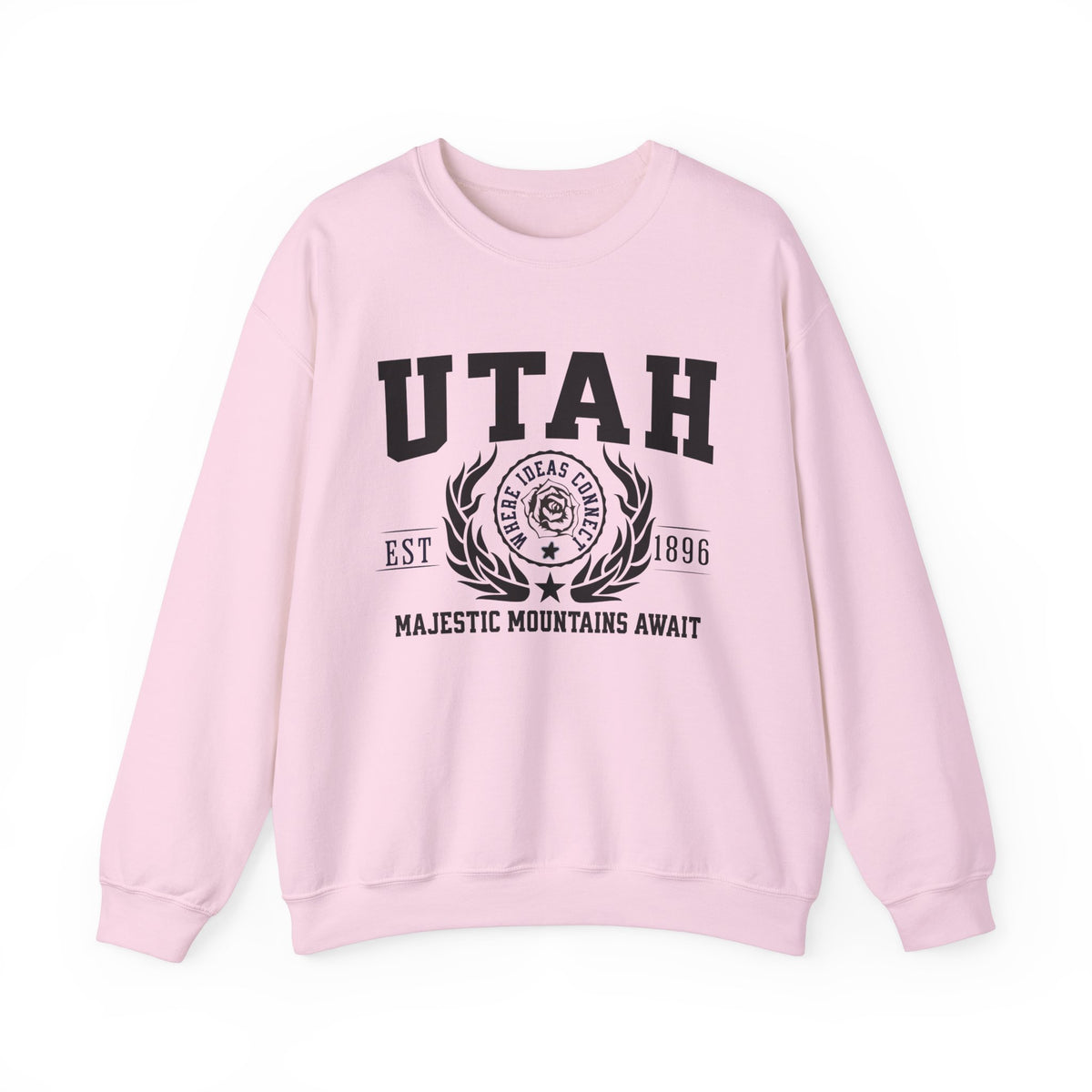 Utah State Legacy Sweatshirt – Majestic Mountains Await | Unisex Desert & Peaks Crewneck