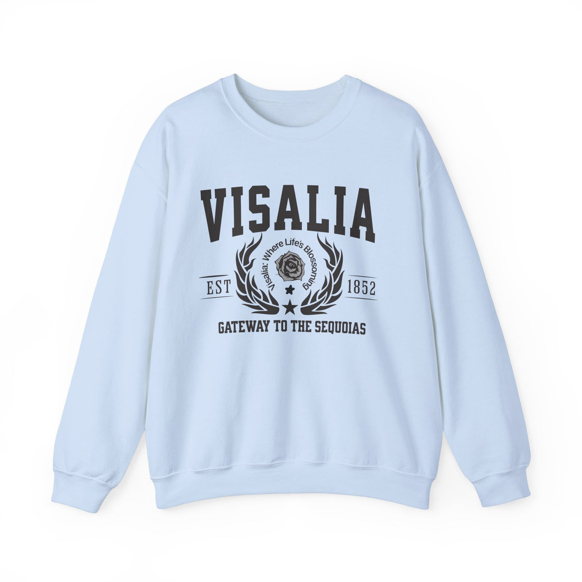 Visalia Legacy Unisex Sweatshirt "Gateway to the Sequoias" Vintage California Adventure Style