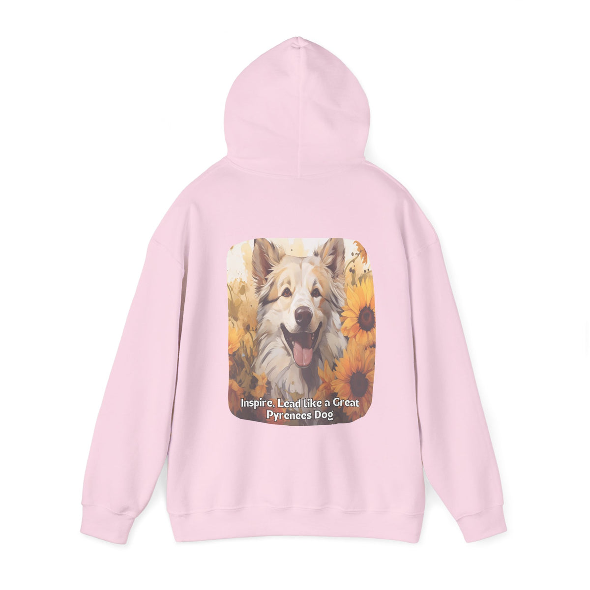 Akita Guardian Sunflower Hoodie – 'Protect, Inspire Security' – Unisex Loyalty-Inspired Pullover