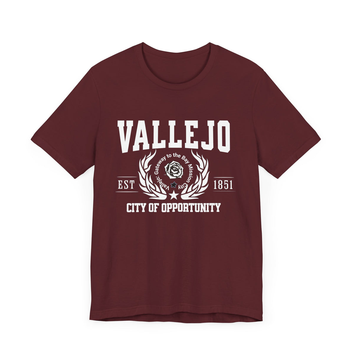 Vallejo Legacy T-Shirt – "City of Opportunity" | California Bay Area Unisex Tee