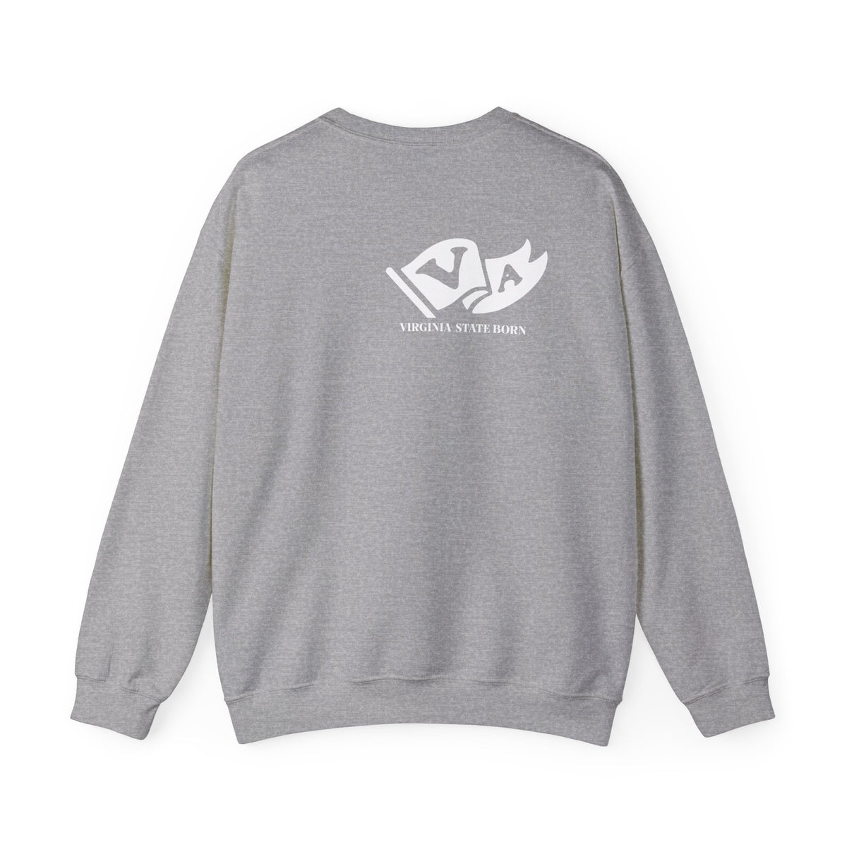 West Virginia Born & Raised Sweatshirt – Mountain State Heritage, Front & Back Design