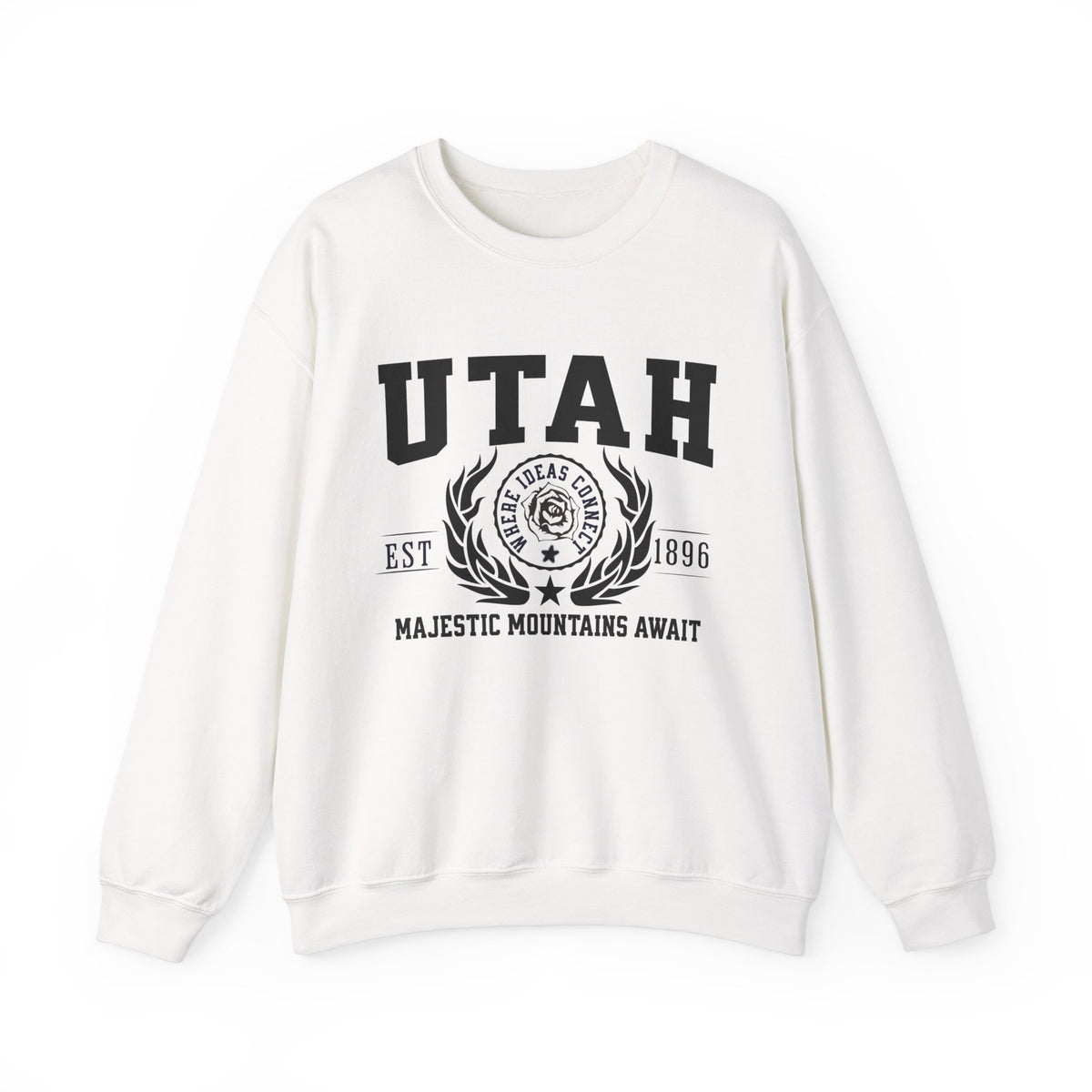 Utah State Legacy Sweatshirt – Majestic Mountains Await | Unisex Desert & Peaks Crewneck