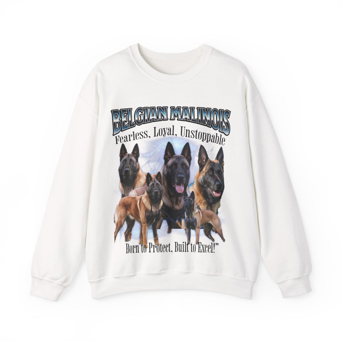 Bernese Mountain Dog Bootleg Collage Sweatshirt – Born for the Mountains, Made for Your Heart | Unisex Dog Lover Pullover