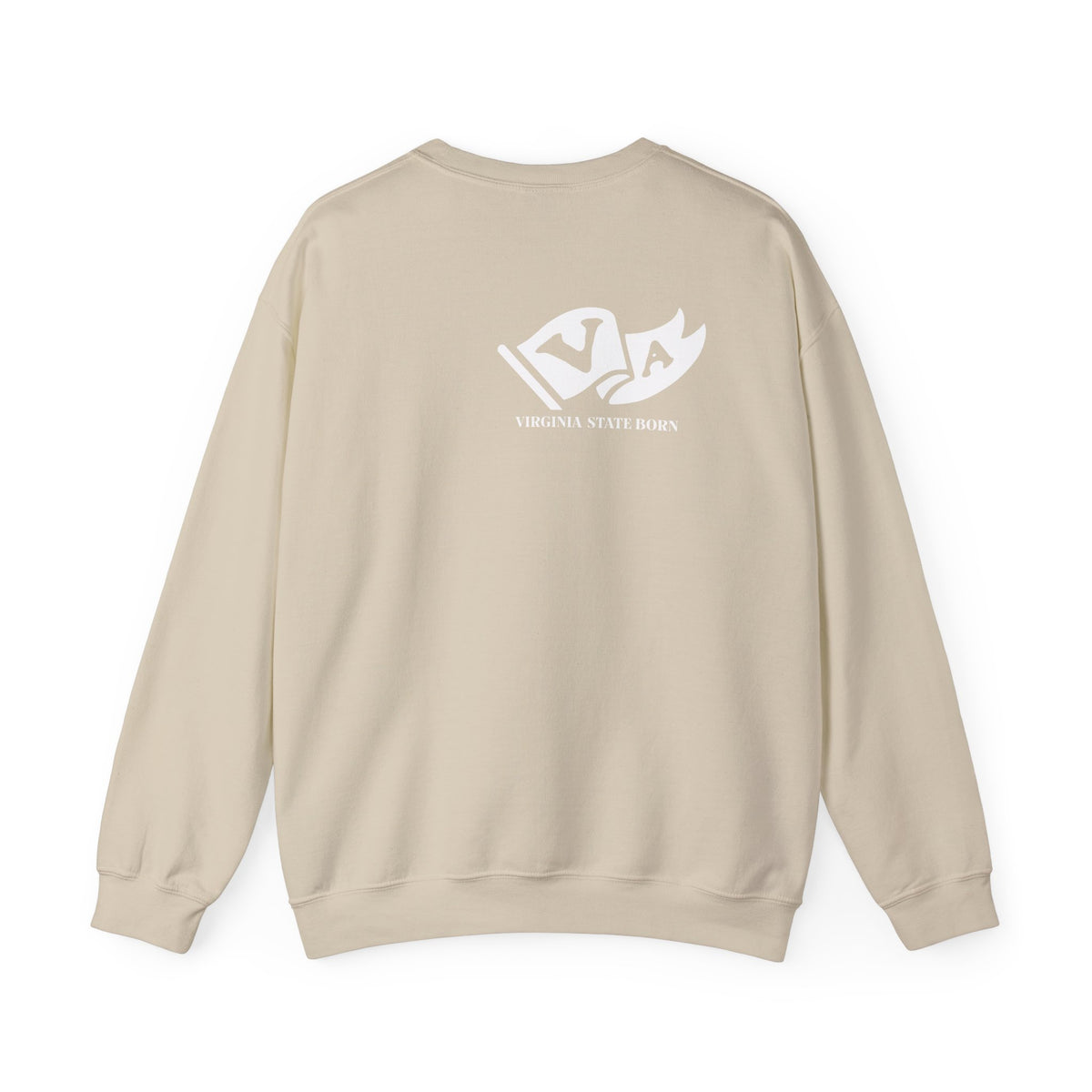West Virginia Born & Raised Sweatshirt – Mountain State Heritage, Front & Back Design