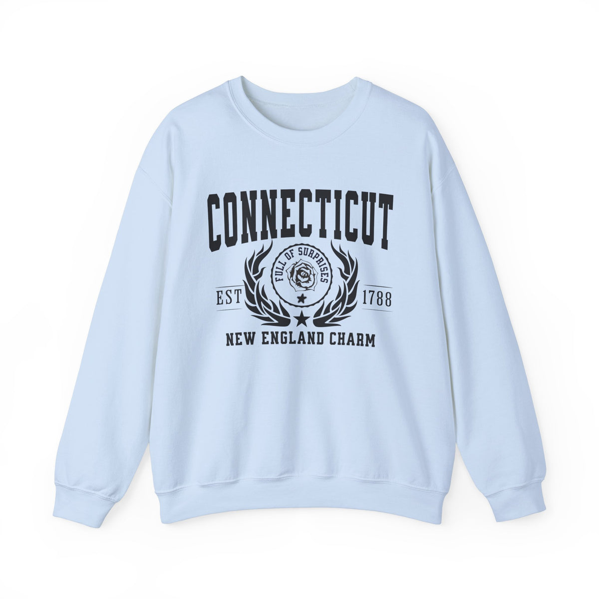 Connecticut State Legacy Unisex Sweatshirt – New England Charm | Cozy Pullover for State Pride & Coastal Vibes