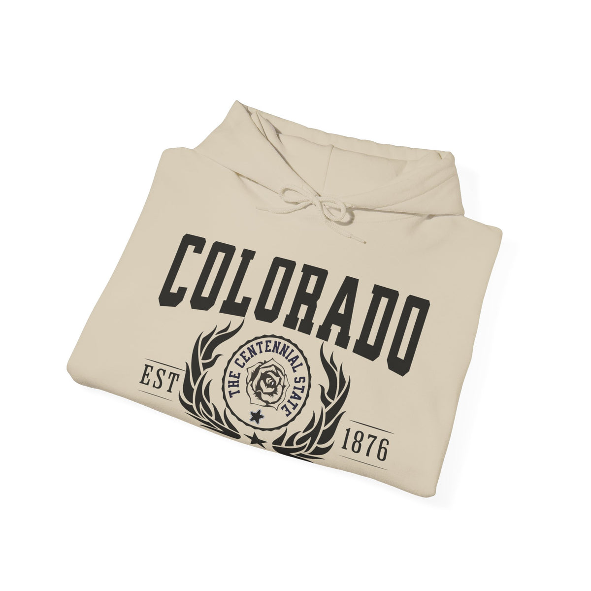 Colorado State Legacy Hoodie – "Rocky Mountain High" | Unisex Adventure Pullover | Cozy Mountain Vibes Sweatshirt