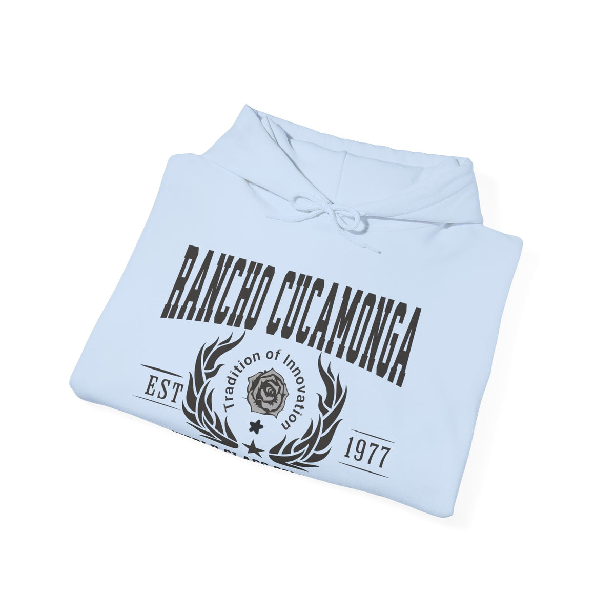 Rancho Cucamonga Legacy Hoodie "Explore Urban Oasis" Southern California Pride Unisex Sweatshirt