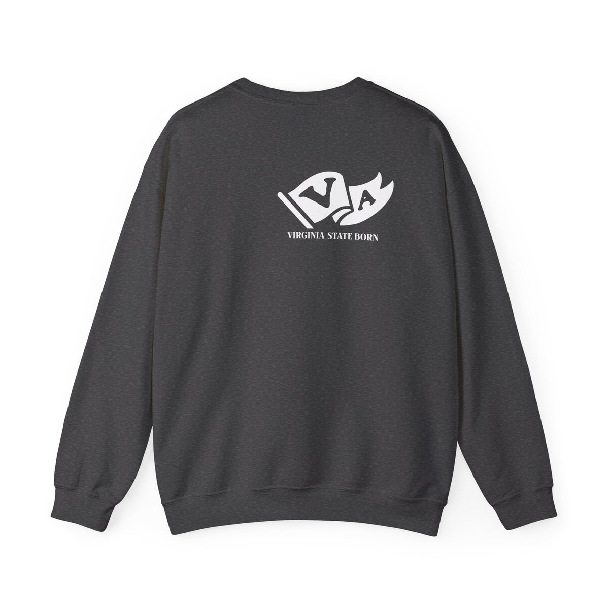 West Virginia Born & Raised Sweatshirt – Mountain State Heritage, Front & Back Design