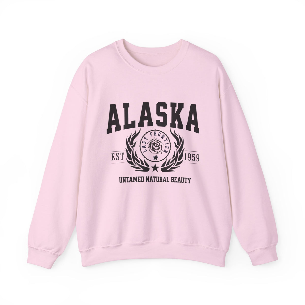 Alaska State Legacy Unisex Sweatshirt – Untamed Natural Beauty | Wild Frontier Crewneck