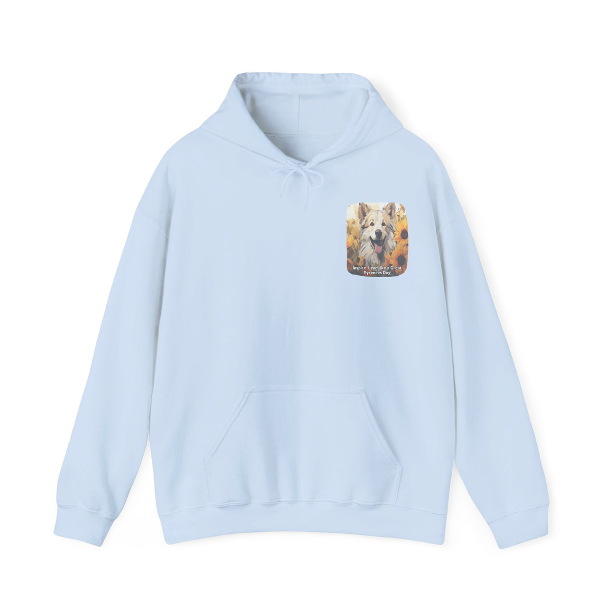 Akita Guardian Sunflower Hoodie – 'Protect, Inspire Security' – Unisex Loyalty-Inspired Pullover