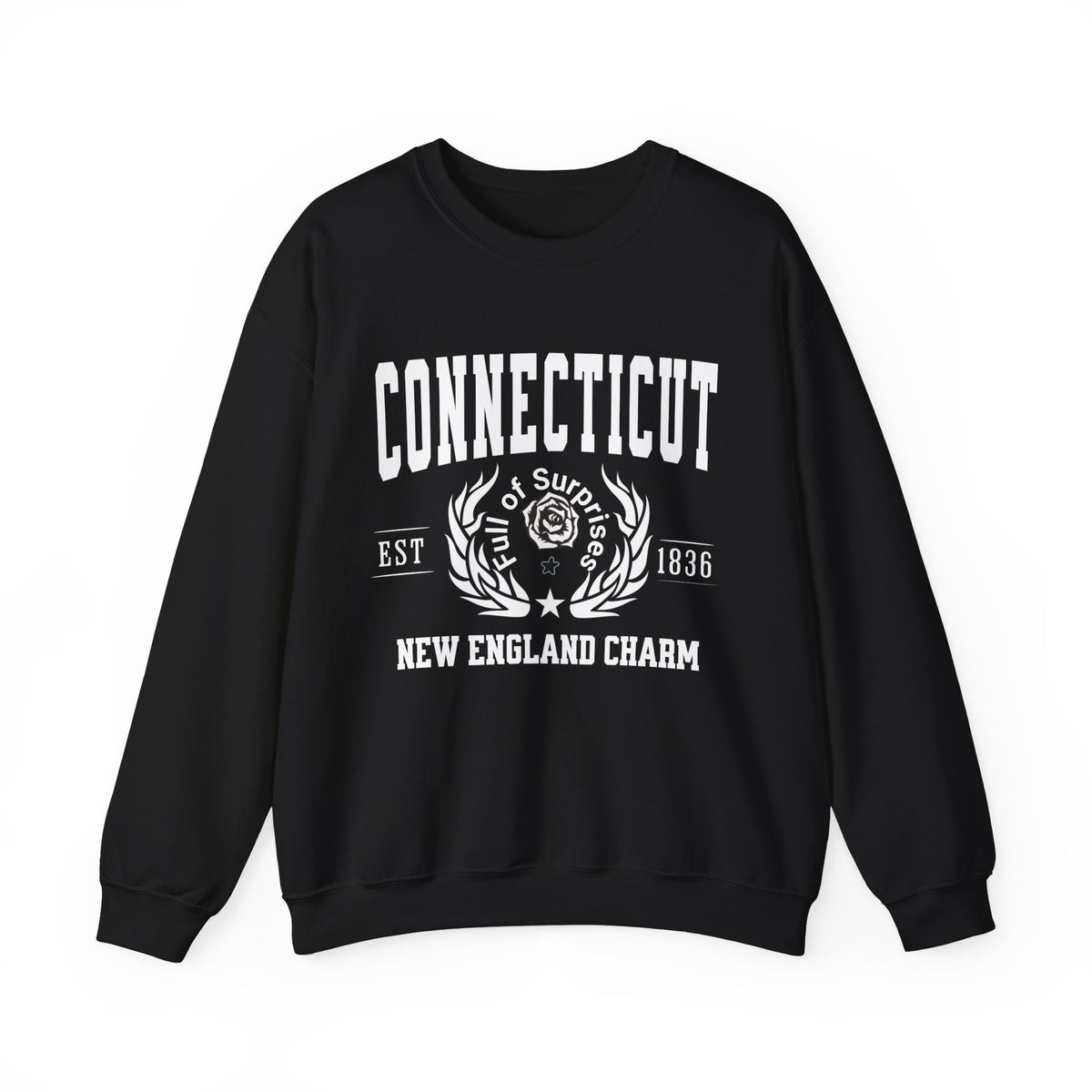 Connecticut State Legacy Unisex Sweatshirt – New England Charm | Cozy Pullover for State Pride & Coastal Vibes
