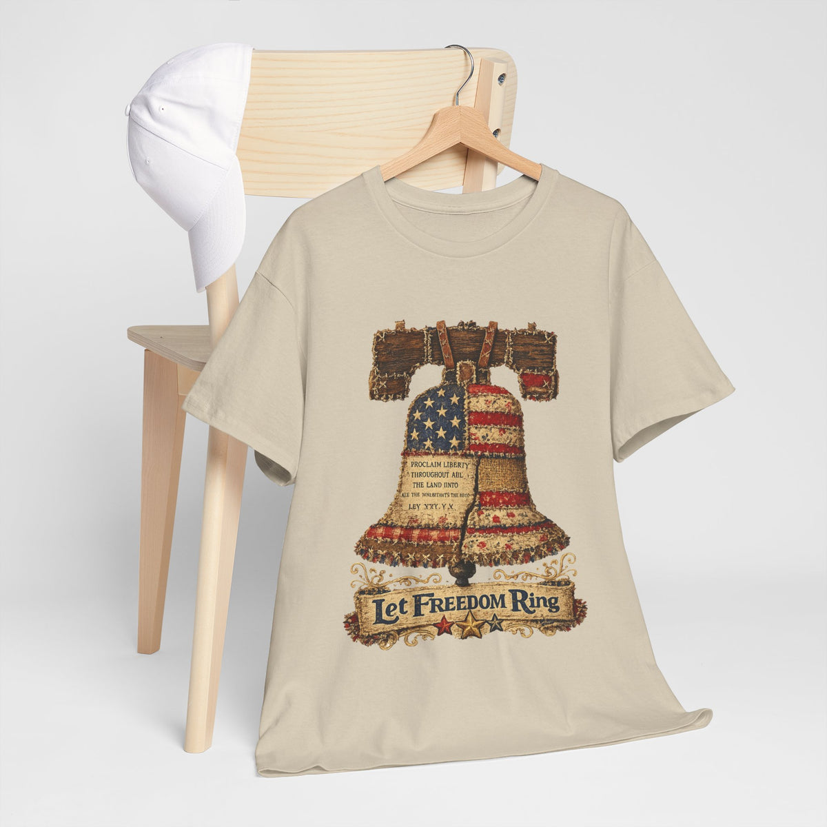 Liberty Bell T-Shirt – Vintage "Let Freedom Ring" Patriotic Tee
