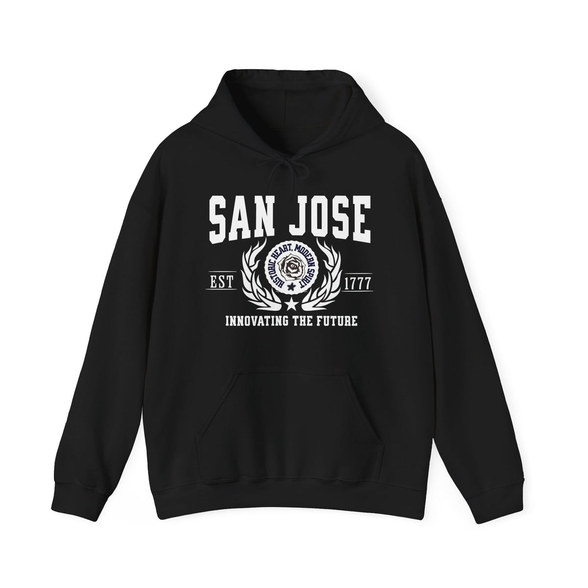 San Jose Legacy Hoodie "Innovating the Future" Silicon Valley Pride Unisex Sweatshirt