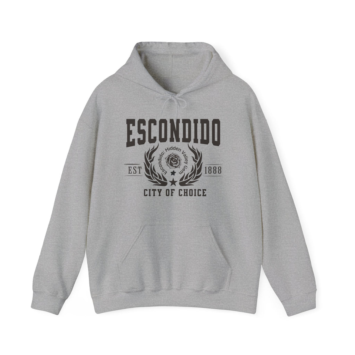 Escondido California Legacy Hoodie – "City of Choice" Unisex Sweatshirt