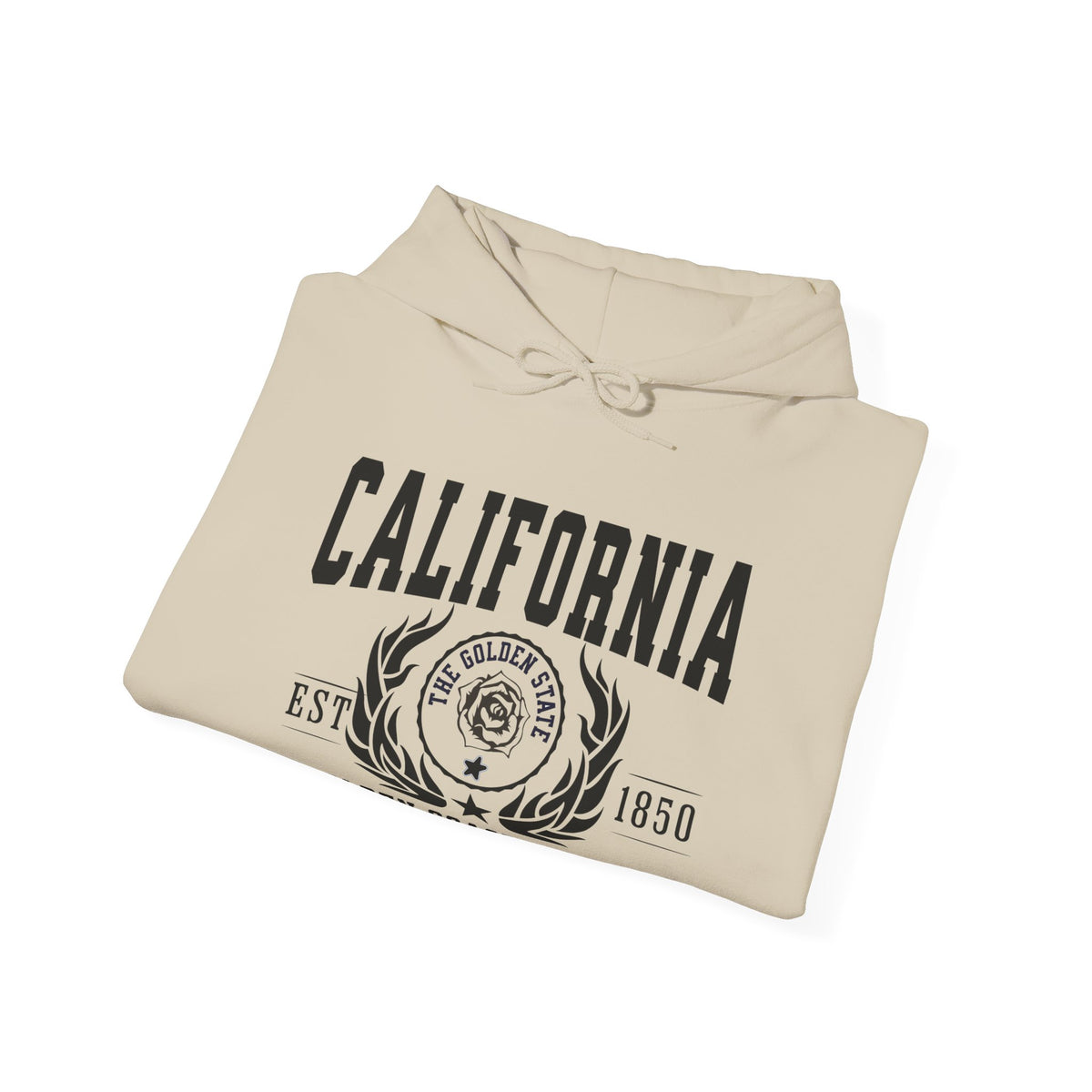 California State Legacy Hoodie – "Golden Coast Dreams" Unisex Sweatshirt