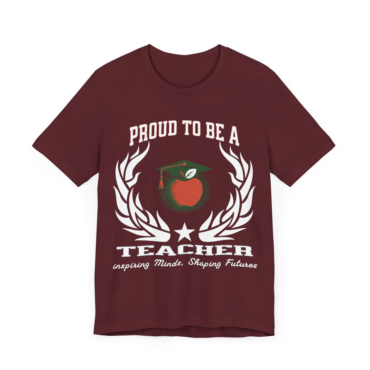 Proud to Be a Teacher T-Shirt – Unisex Educator Tee – “Inspiring Minds, Shaping Futures” Gift Shirt for Teachers and Mentors