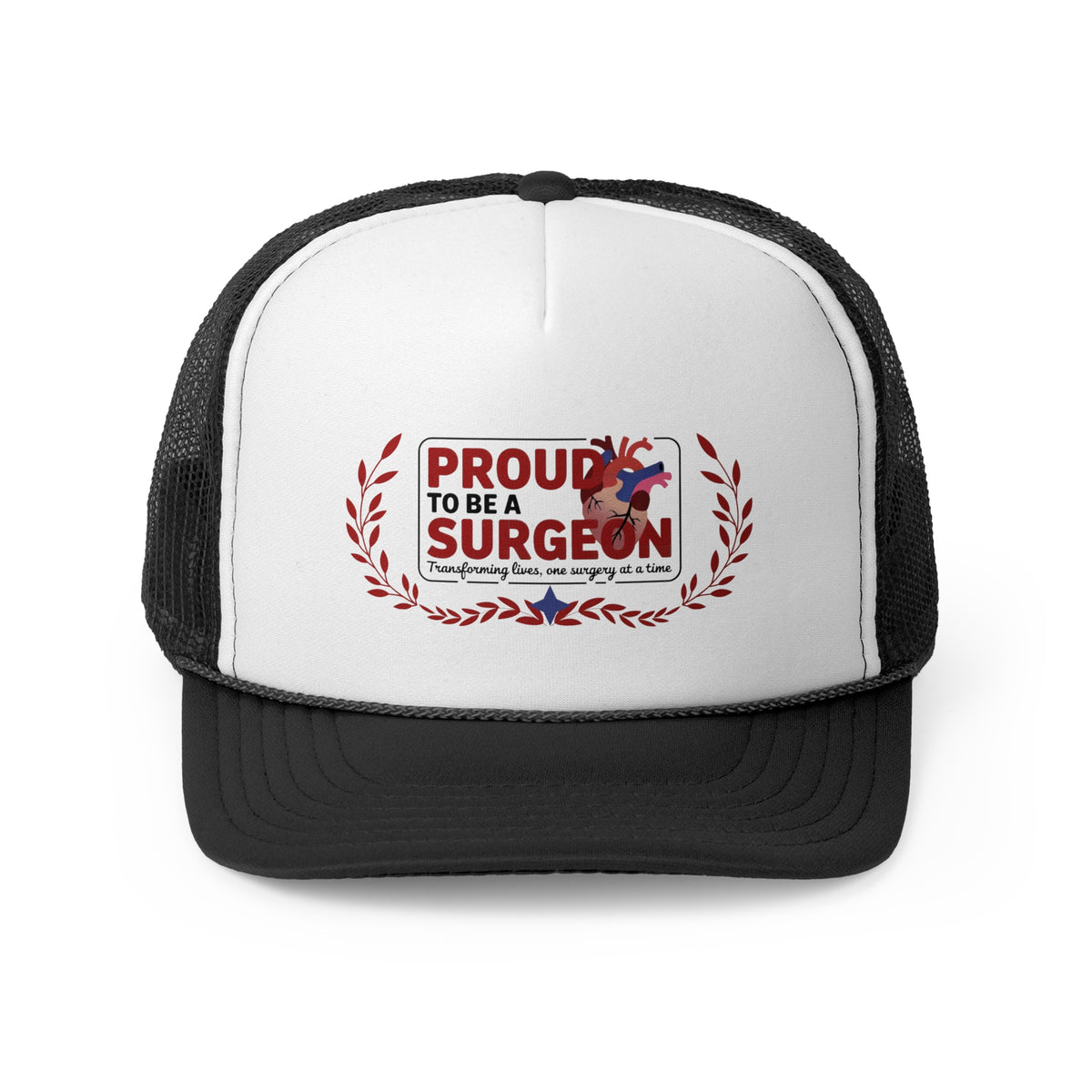 Surgeon Trucker Hat – Proud to Be a Surgeon | Transforming Lives, One Surgery at a Time | Medical Professional Gift Cap