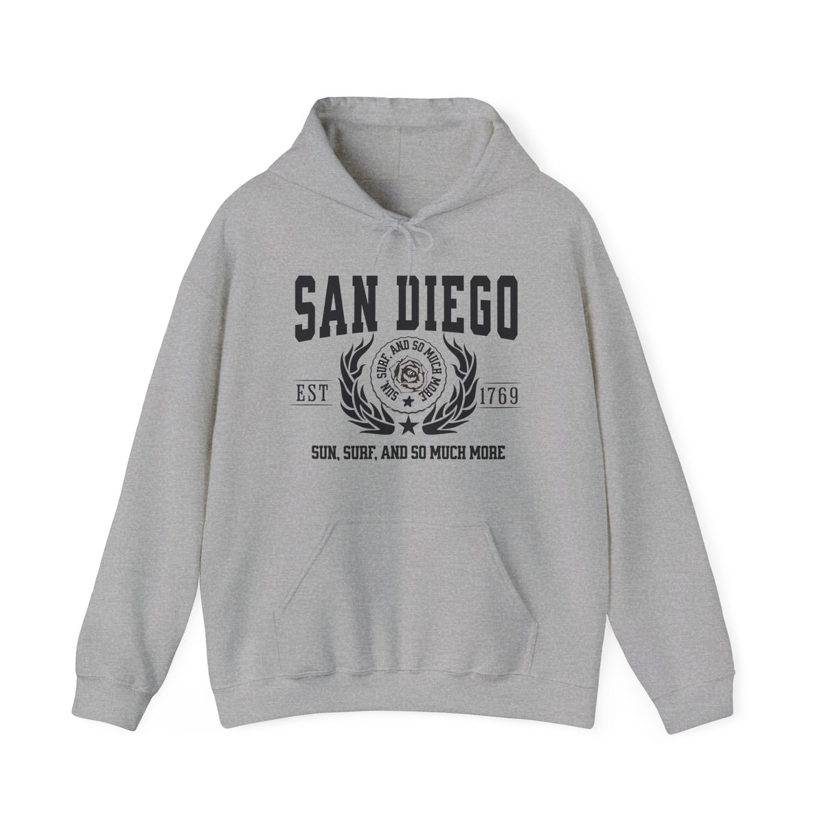 San Diego Legacy Hoodie "The Golden City by the Bay" California Coastal Pride Unisex Sweatshirt