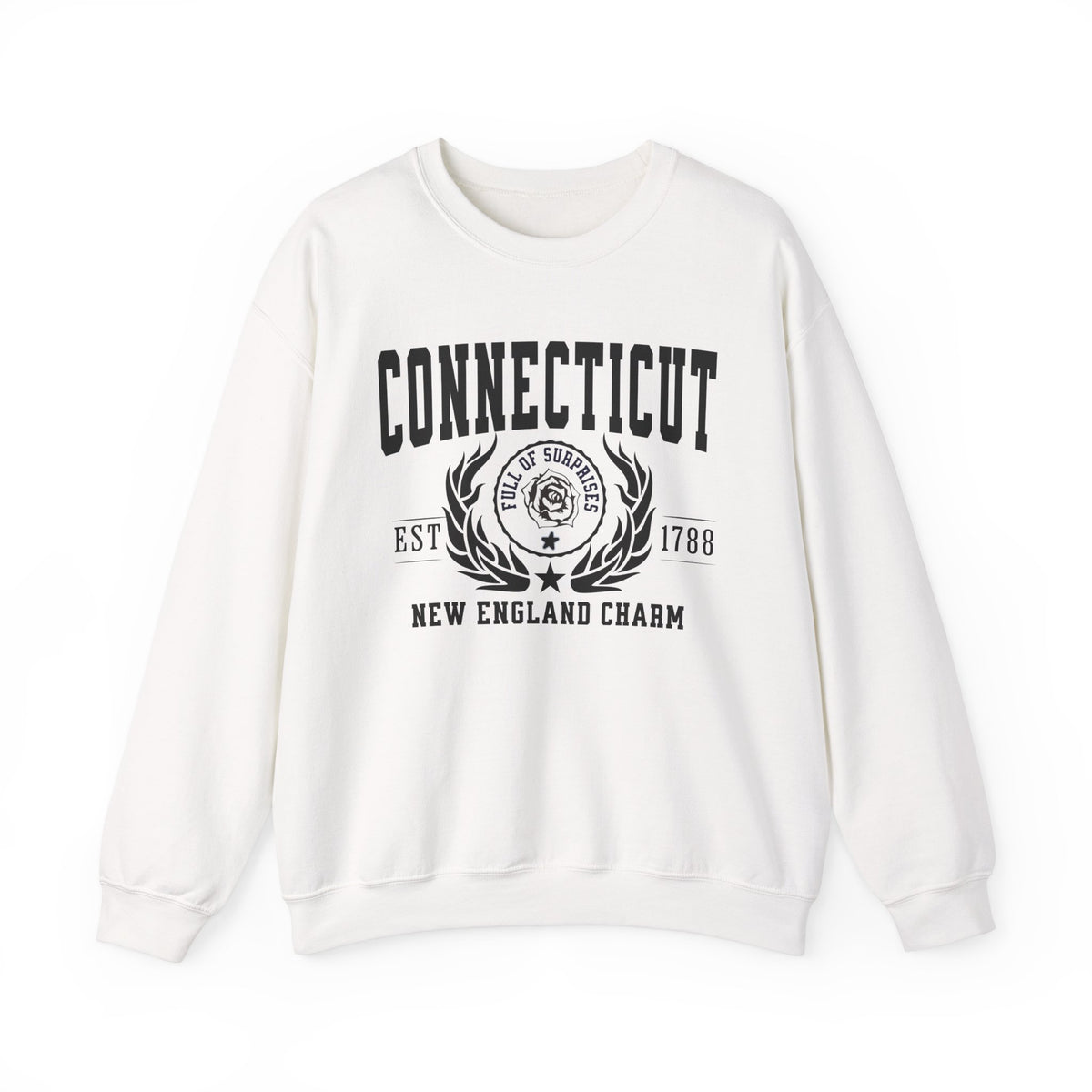 Connecticut State Legacy Unisex Sweatshirt – New England Charm | Cozy Pullover for State Pride & Coastal Vibes
