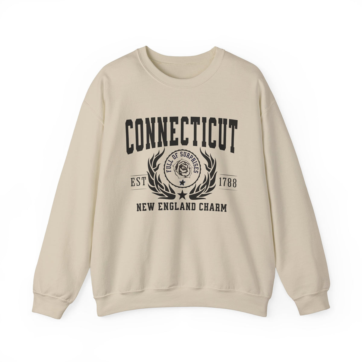 Connecticut State Legacy Unisex Sweatshirt – New England Charm | Cozy Pullover for State Pride & Coastal Vibes