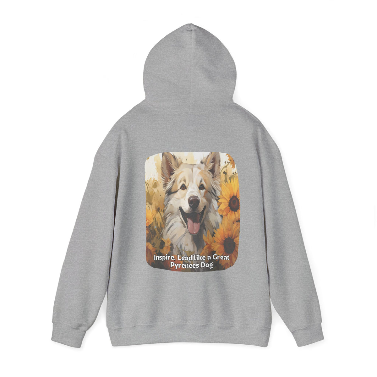 Akita Guardian Sunflower Hoodie – 'Protect, Inspire Security' – Unisex Loyalty-Inspired Pullover