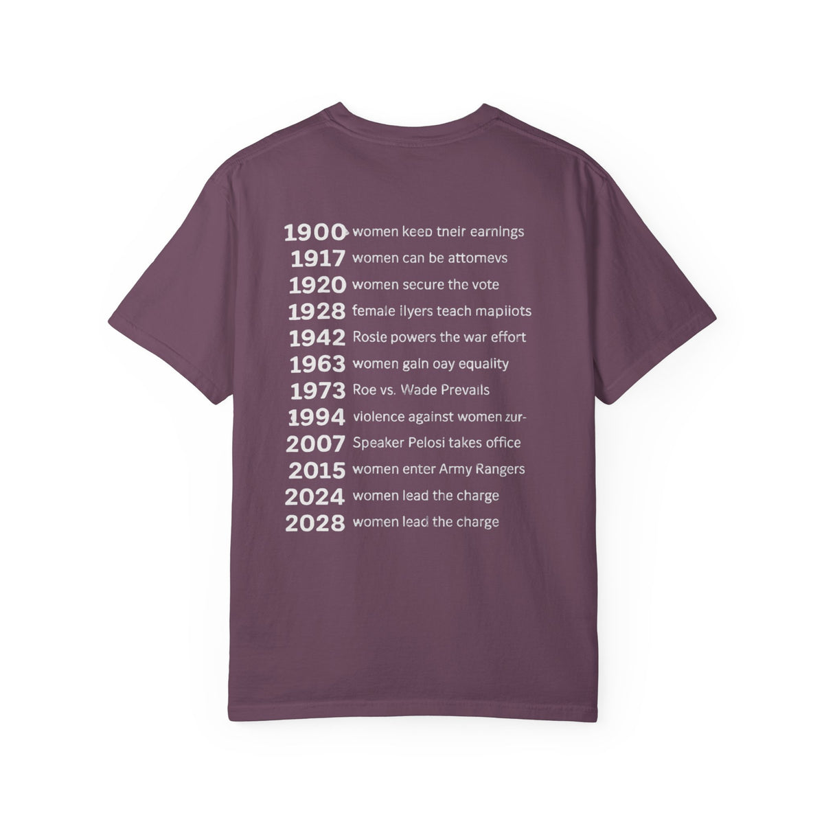 They Didn’t Fear Witches, They Feared Women T-Shirt | Feminist Front & Back Unisex Tee