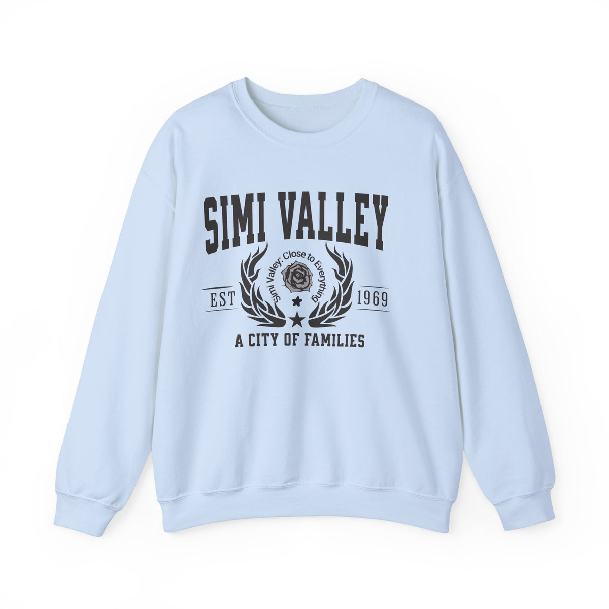 Simi Valley Legacy Unisex Sweatshirt "A City of Families" Vintage California Community Style