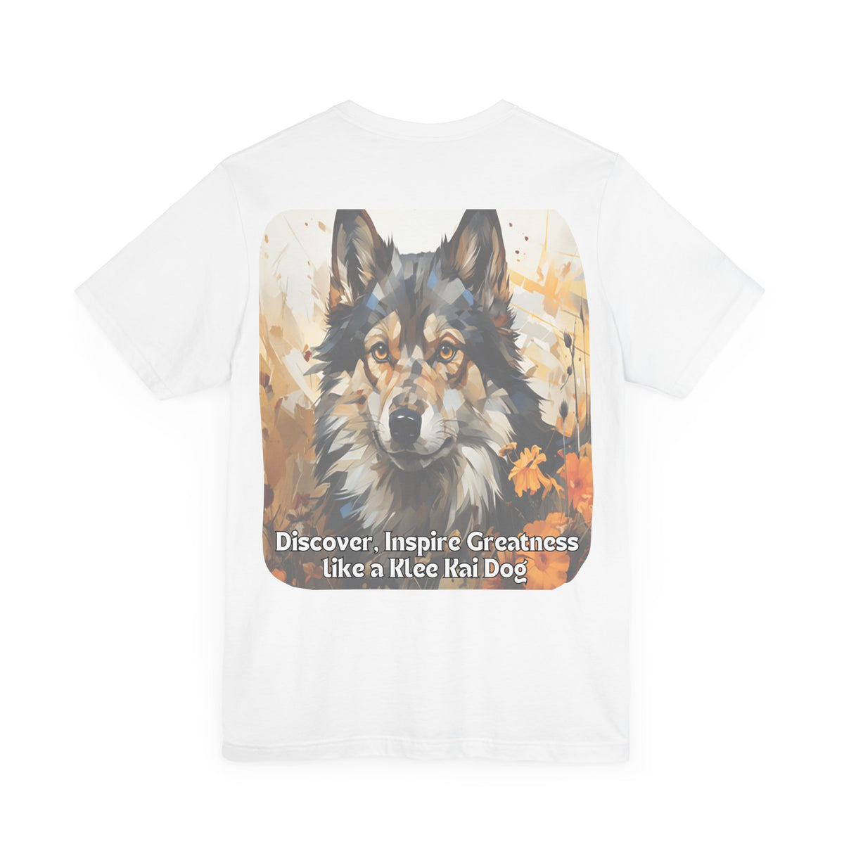 Klee Kai Sunflower T-Shirt – Discover & Inspire Greatness Dog Tee