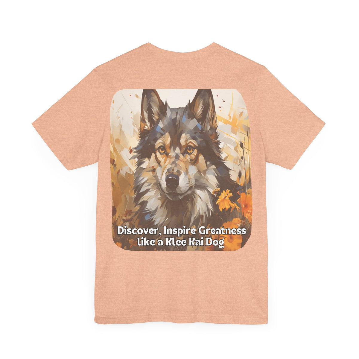 Klee Kai Sunflower T-Shirt – Discover & Inspire Greatness Dog Tee