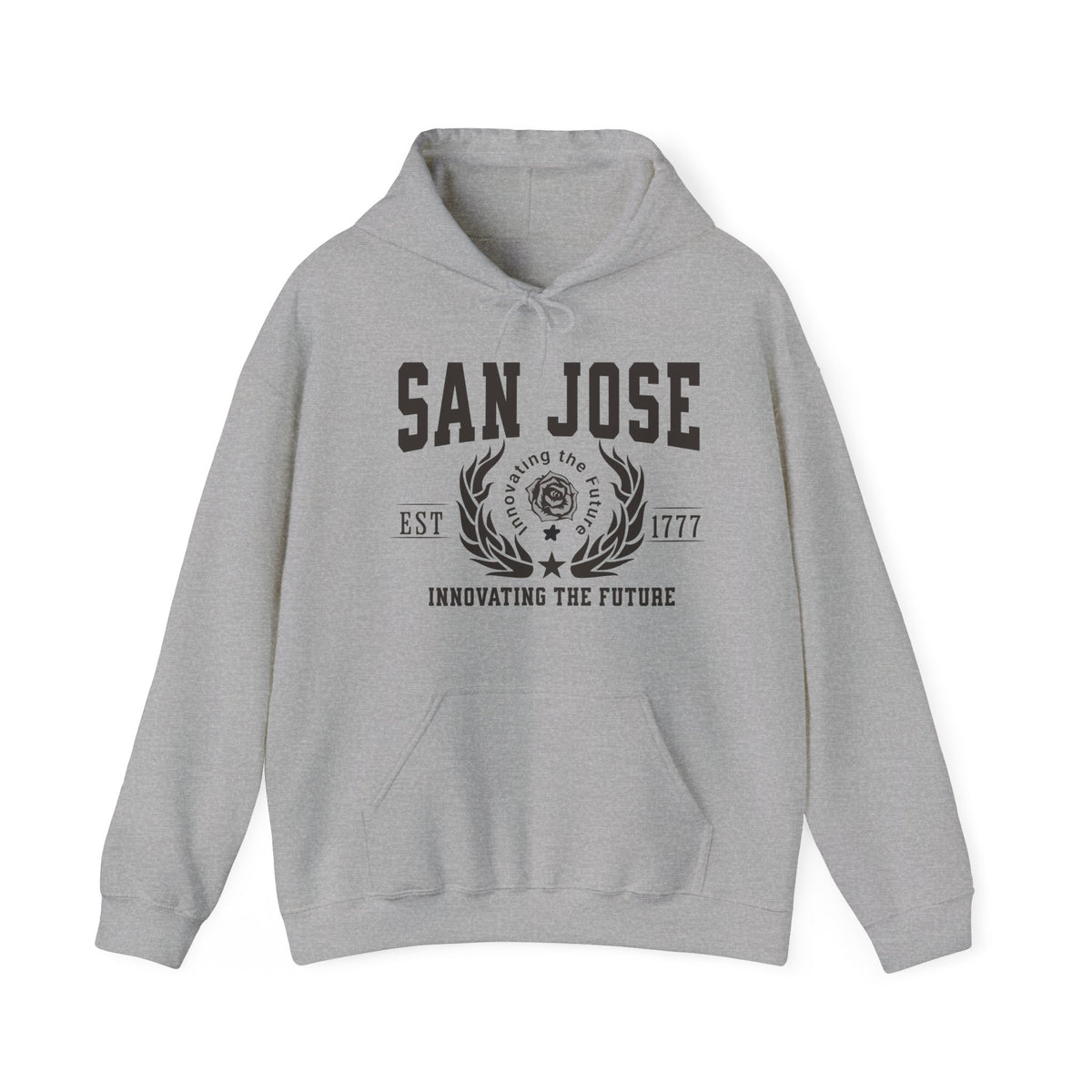 San Jose Legacy Hoodie "Innovating the Future" Silicon Valley Pride Unisex Sweatshirt