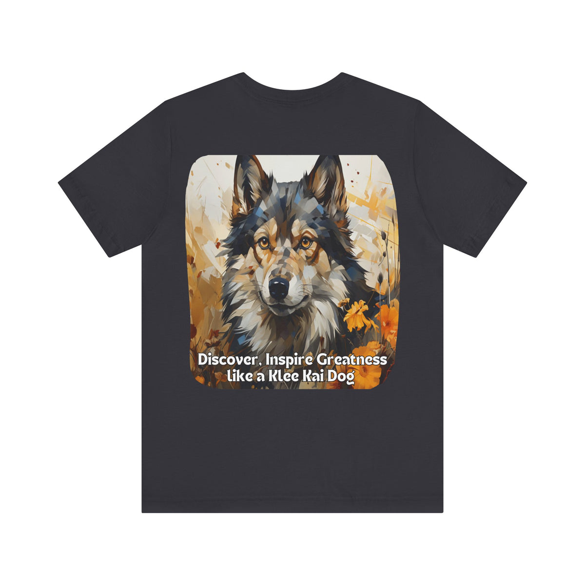 Klee Kai Sunflower T-Shirt – Discover & Inspire Greatness Dog Tee
