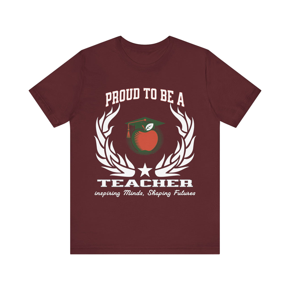 Proud to Be a Teacher T-Shirt – Unisex Educator Tee – “Inspiring Minds, Shaping Futures” Gift Shirt for Teachers and Mentors