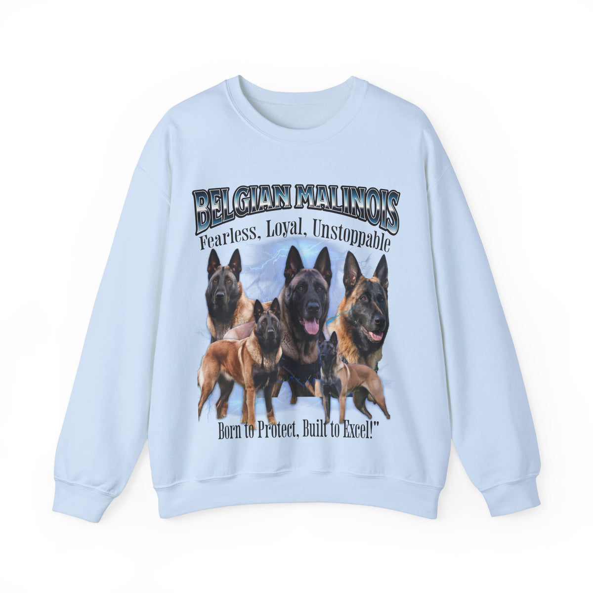 Bernese Mountain Dog Bootleg Collage Sweatshirt – Born for the Mountains, Made for Your Heart | Unisex Dog Lover Pullover