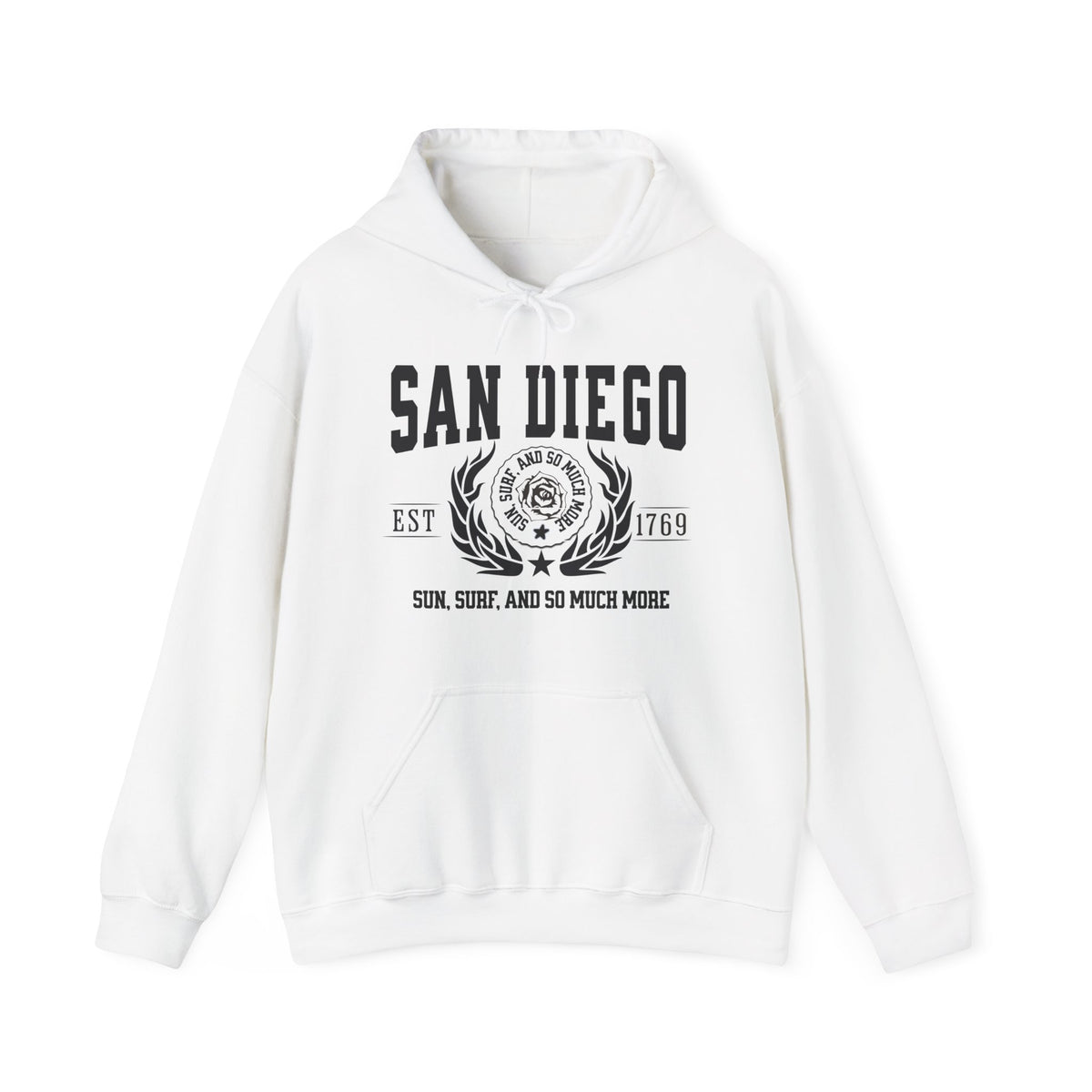 San Diego Legacy Hoodie "The Golden City by the Bay" California Coastal Pride Unisex Sweatshirt