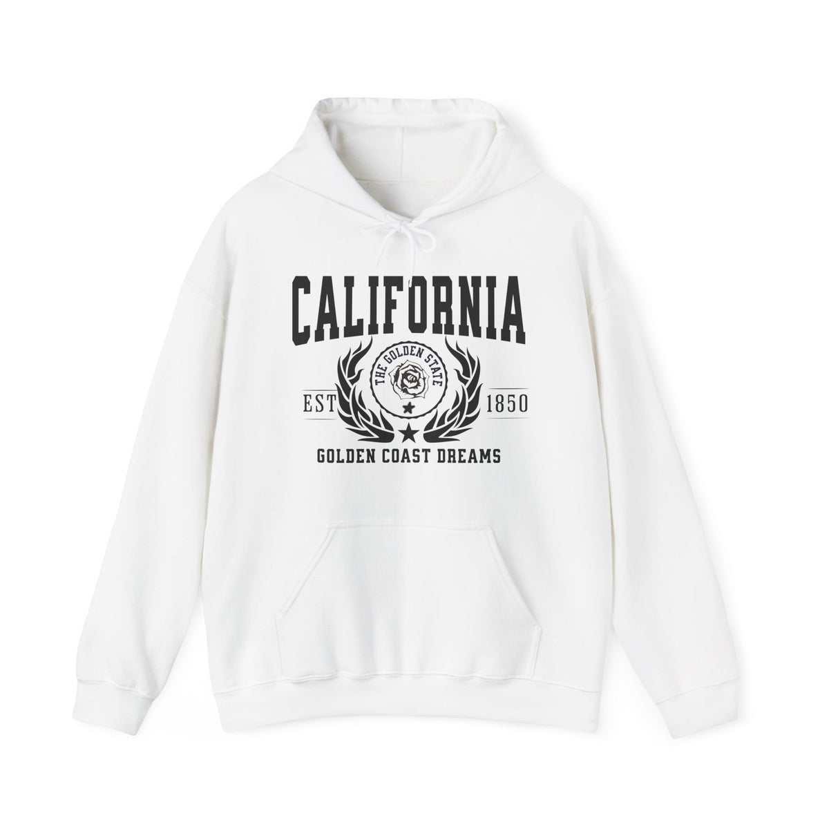 California State Legacy Hoodie – "Golden Coast Dreams" Unisex Sweatshirt