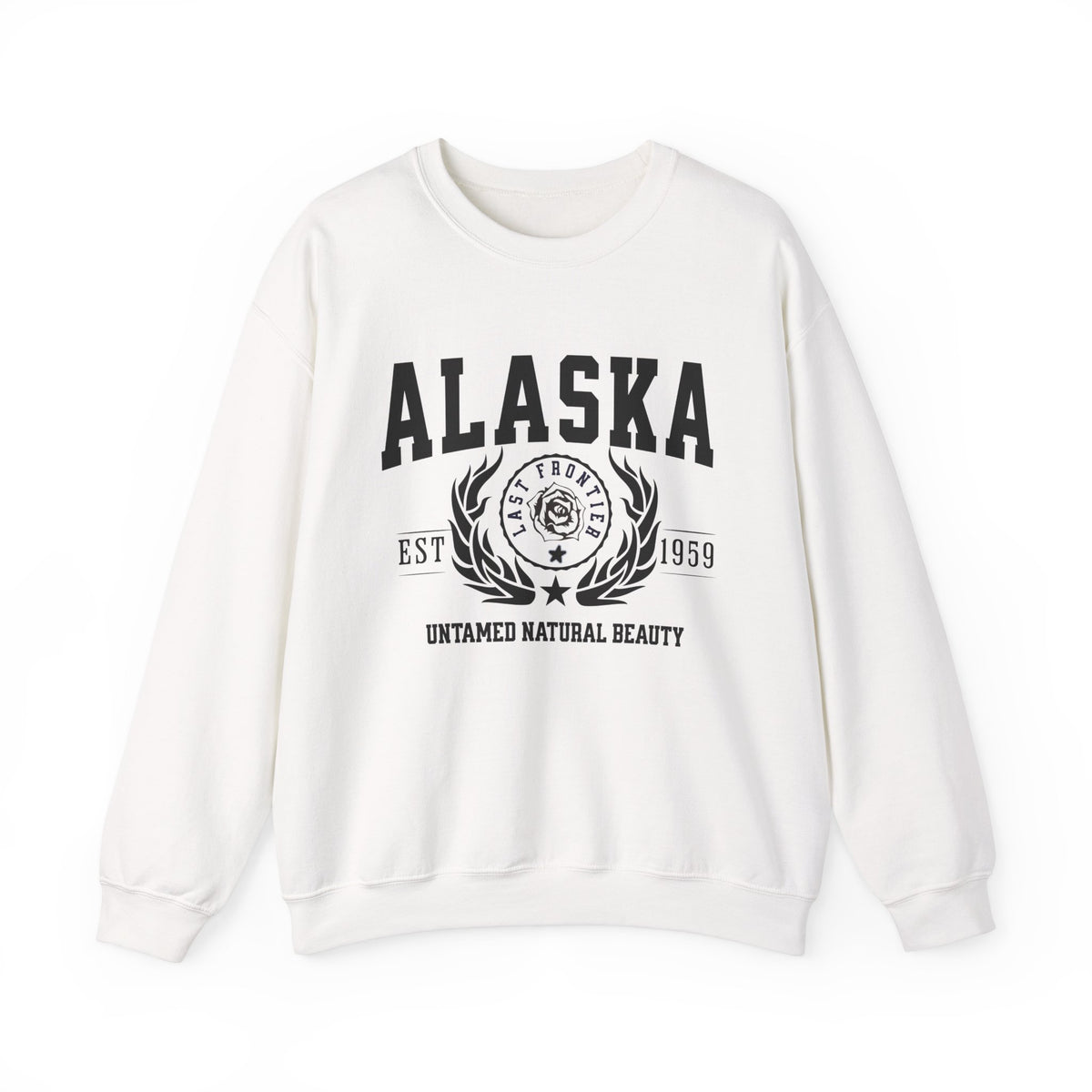 Alaska State Legacy Unisex Sweatshirt – Untamed Natural Beauty | Wild Frontier Crewneck