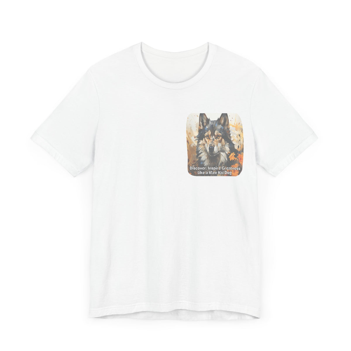 Klee Kai Sunflower T-Shirt – Discover & Inspire Greatness Dog Tee