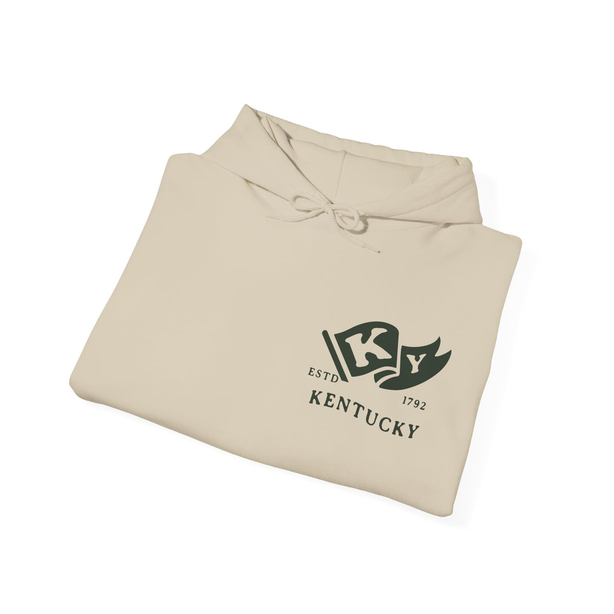 Kentucky State Born and Raised Unisex Hoodie - Bluegrass State Pride Design