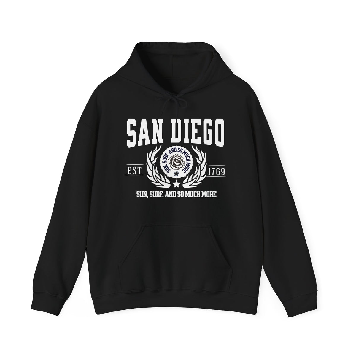 San Diego Legacy Hoodie "The Golden City by the Bay" California Coastal Pride Unisex Sweatshirt