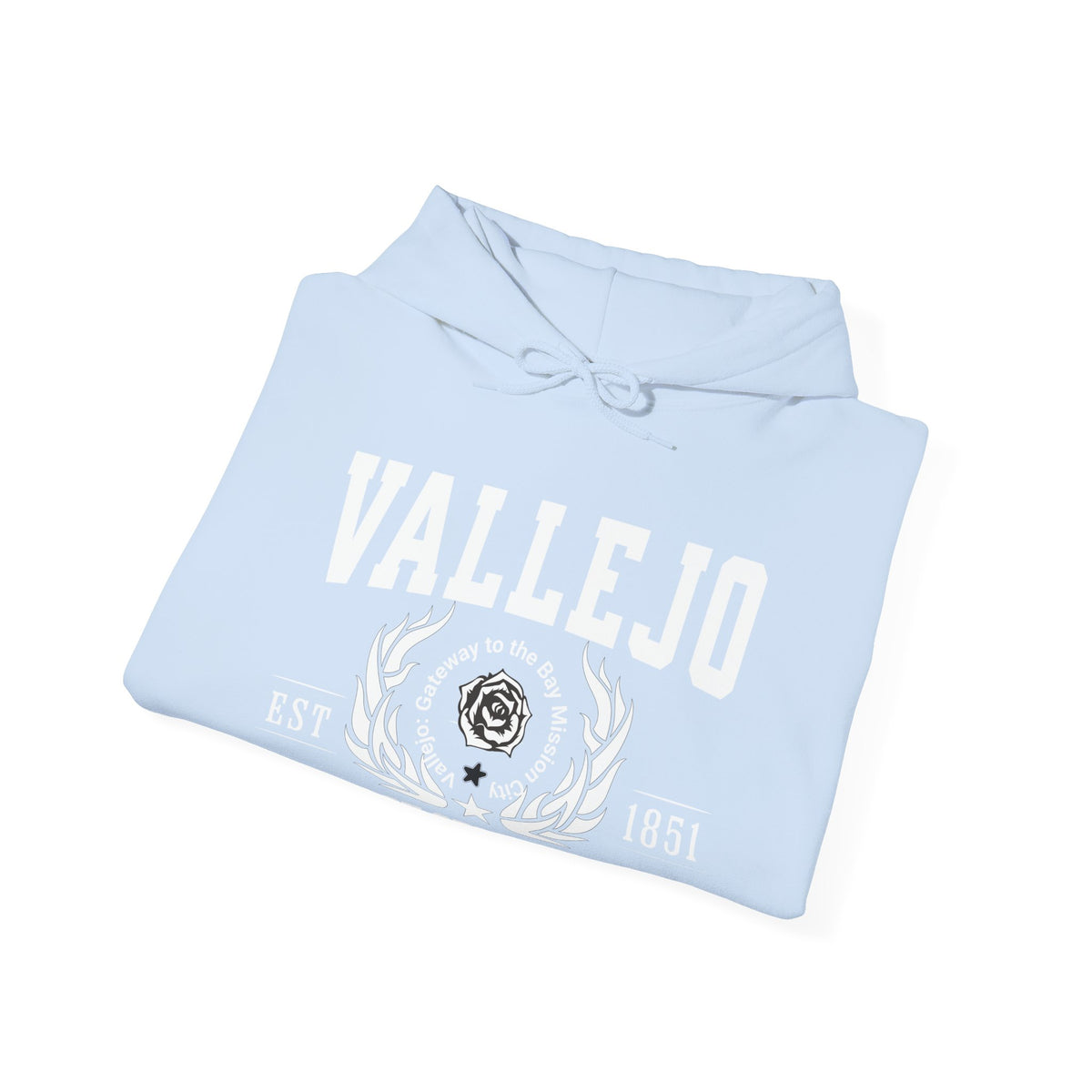 Vallejo Legacy Hoodie "City of Opportunity" California Pride Unisex Sweatshirt