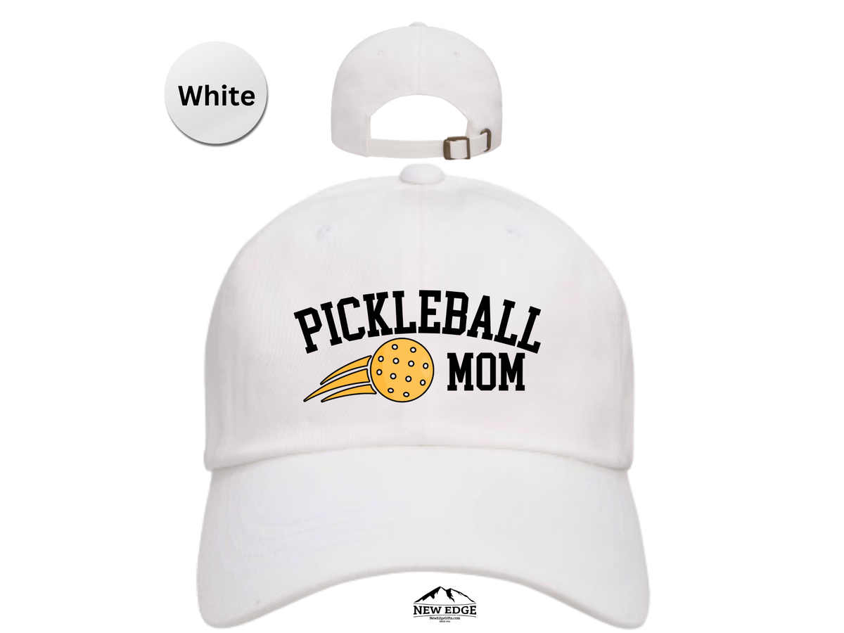 MOM Pickleball Hat – Embroidered Baseball Cap for Moms, Mommy, MAMA – Best Gift for Pickleball Lovers