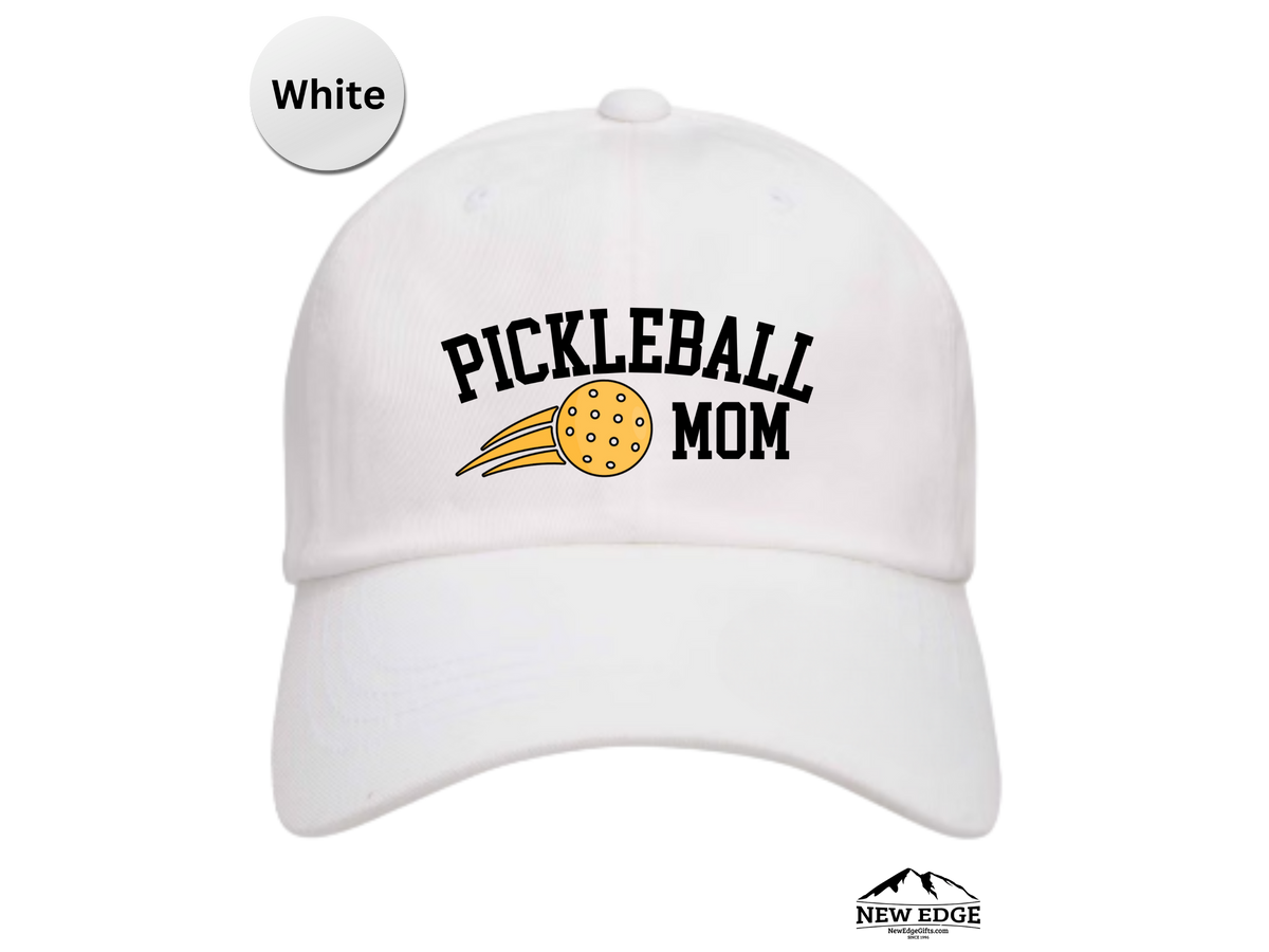 MOM Pickleball Hat – Embroidered Baseball Cap for Moms, Mommy, MAMA – Best Gift for Pickleball Lovers