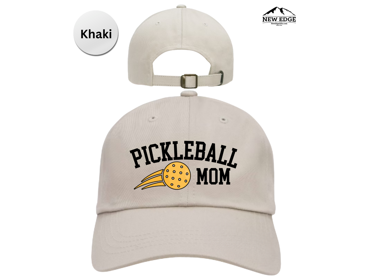 MOM Pickleball Hat – Embroidered Baseball Cap for Moms, Mommy, MAMA – Best Gift for Pickleball Lovers