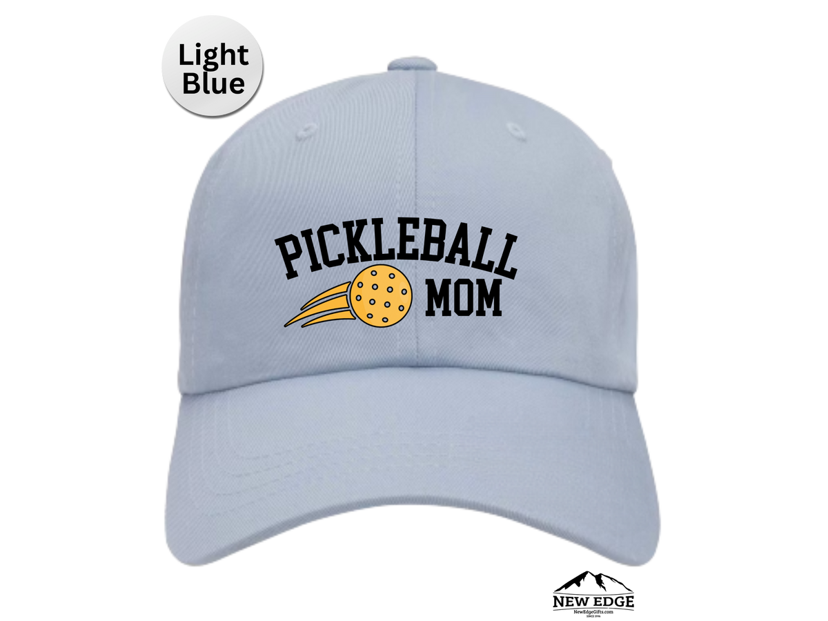 MOM Pickleball Hat – Embroidered Baseball Cap for Moms, Mommy, MAMA – Best Gift for Pickleball Lovers