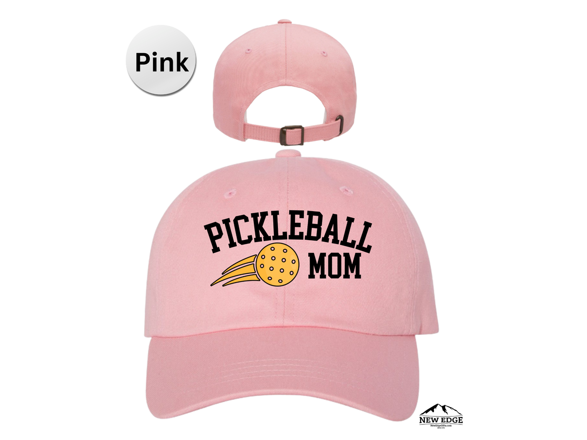 MOM Pickleball Hat – Embroidered Baseball Cap for Moms, Mommy, MAMA – Best Gift for Pickleball Lovers