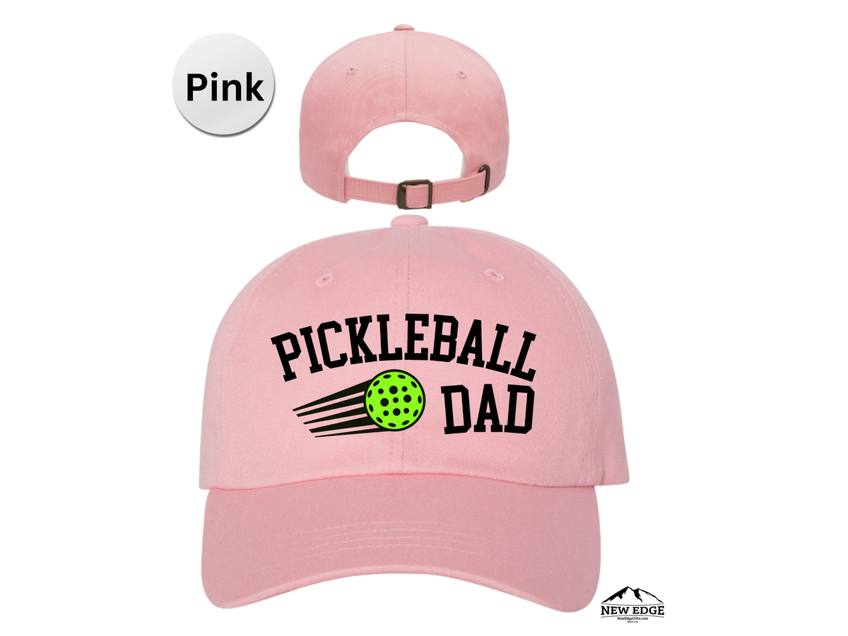 DAD Pickleball Hat – Embroidered Baseball Cap for Dads, Daddy, Fathers – Best Gift for Pickleball Players