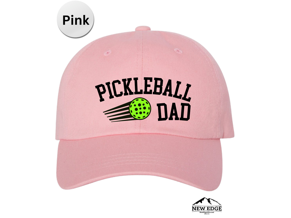 DAD Pickleball Hat – Embroidered Baseball Cap for Dads, Daddy, Fathers – Best Gift for Pickleball Players